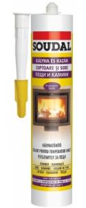 Etansanti si adezivi - Mastic cuptoare Soudal Calofer 300 ml